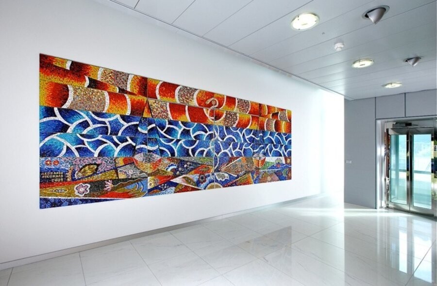 Mosaico di Leonardo Pecoraro