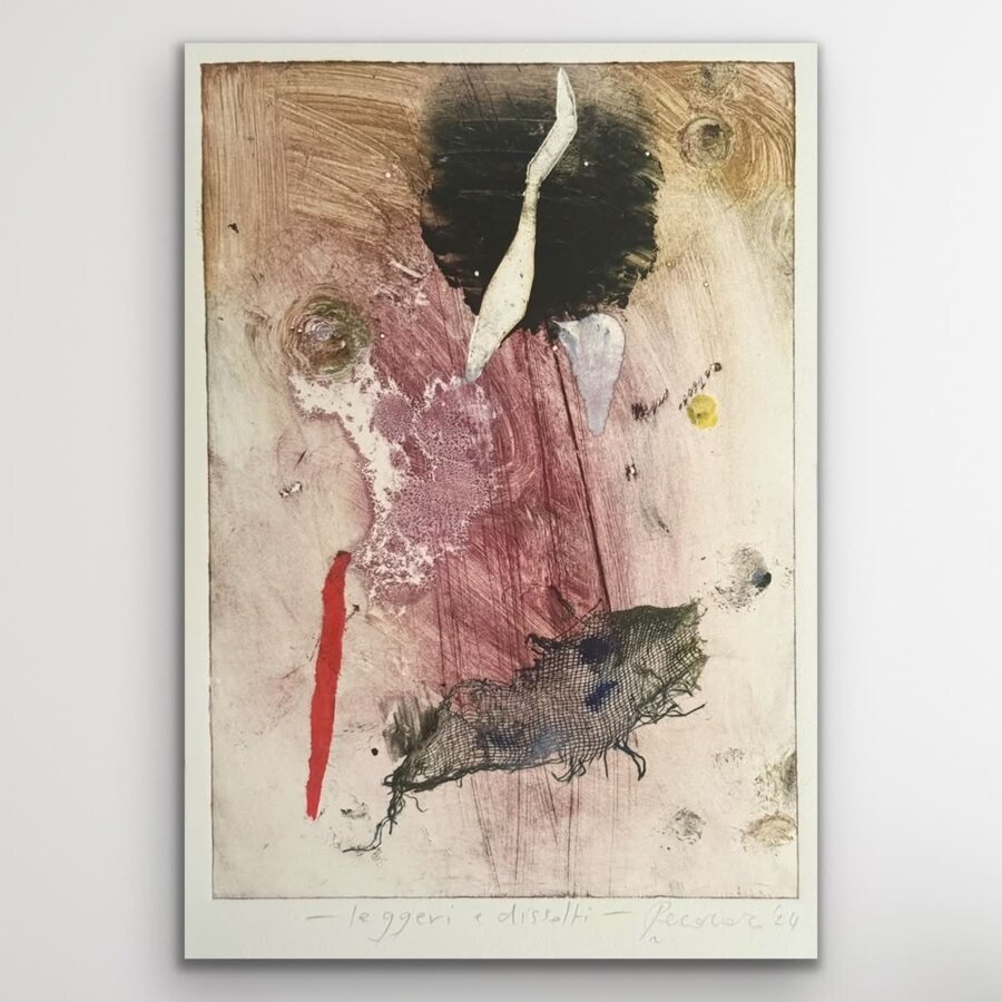 Leggeri e Dissolti — calcografia di Leonardo Pecoraro