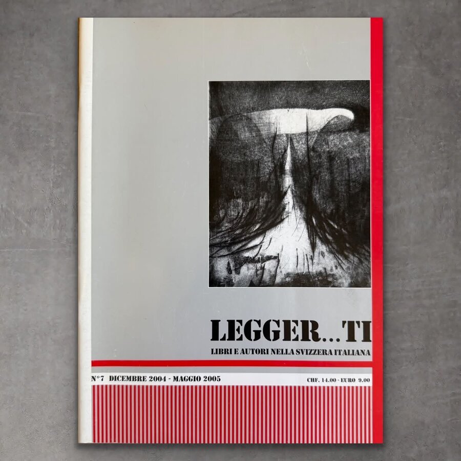 LeggerTi n. 7, incisione di Leonardo Pecoraro in copertina