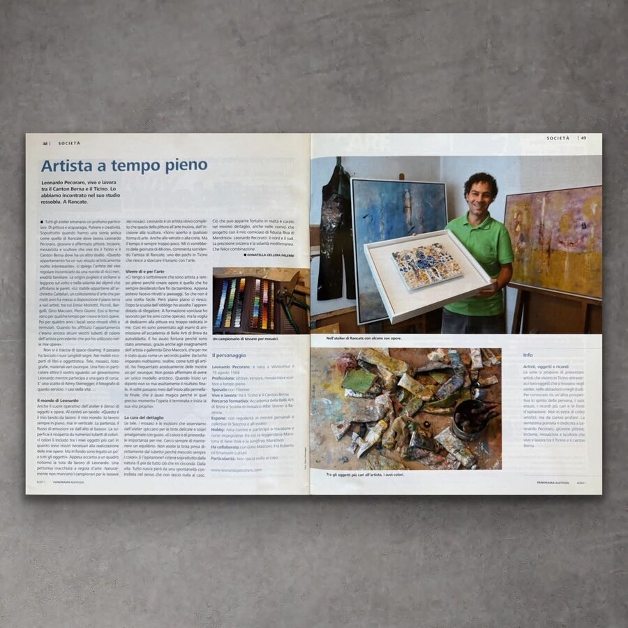 Panorama Raiffeisen, 2011: Artista a tempo pieno